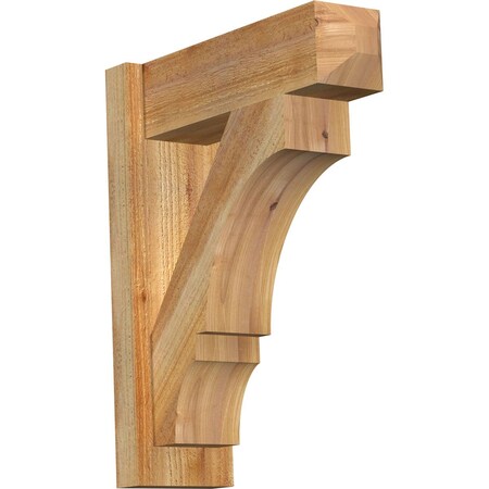 Ekena Millwork Balboa Rough Sawn Craftsman Outlooker, Western Red Cedar, 6"W x 18"D x 22"H OUT06X18X22BOA04RWR